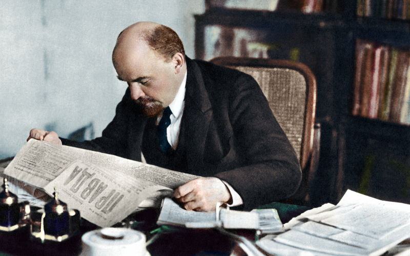 Lenin in October 2018