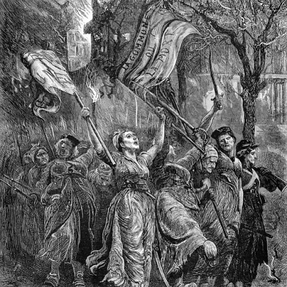 Women Communards of Montmartre; Paris Commune, 1871